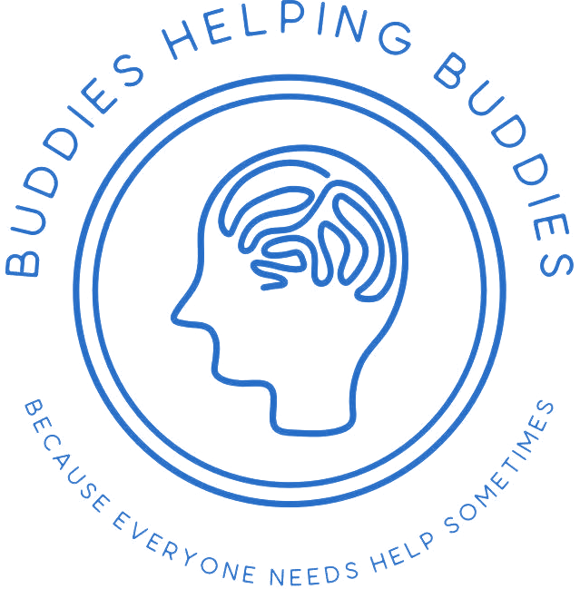 Buddies Helping Buddies logo.